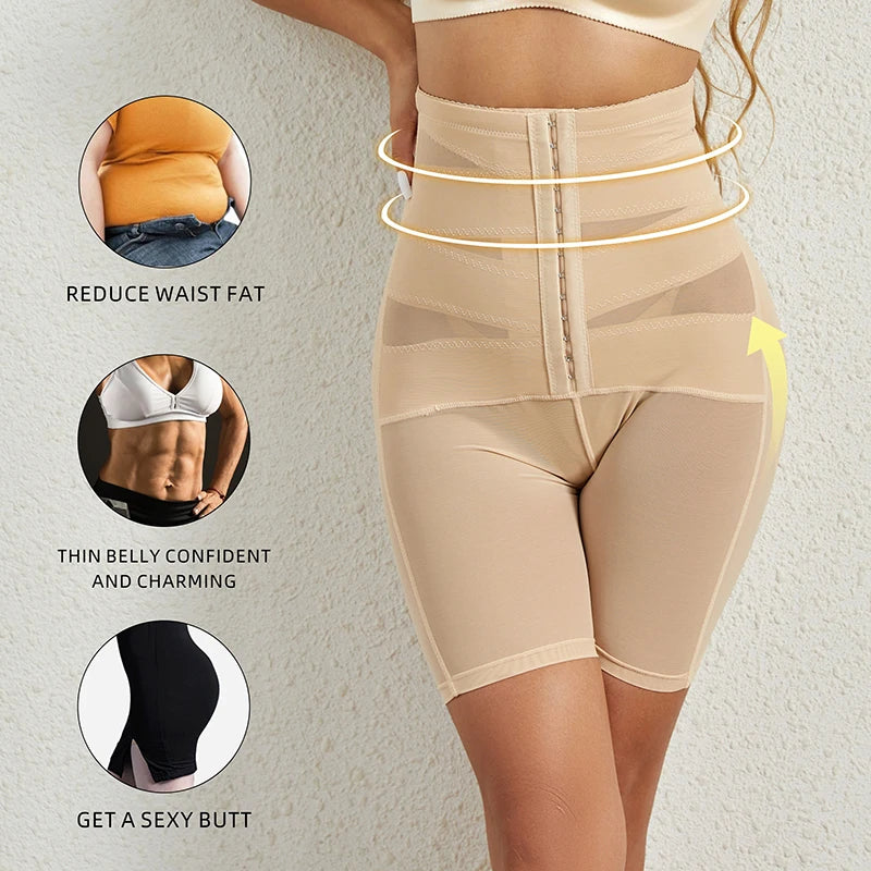 High Waist Tummy Control Butt-Lift Shaper Shorts