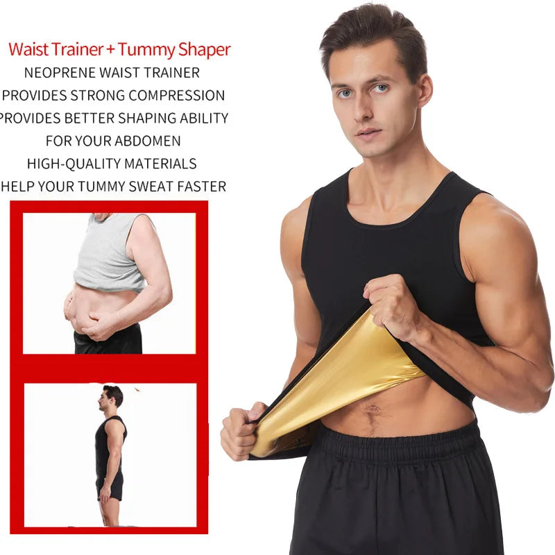 Men’s Sweat Vest Sauna Suit