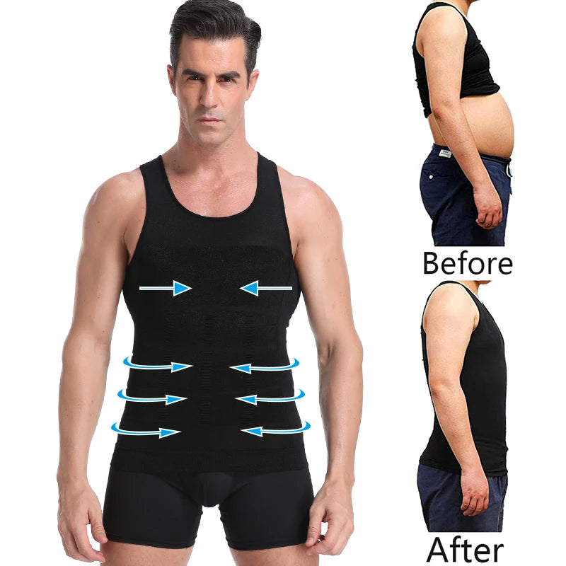 Men Slimming Body Shaper Vest
