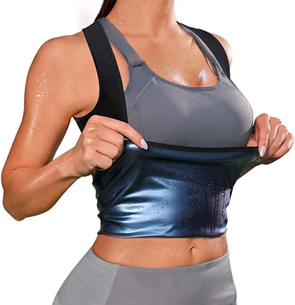 Women’s Short Sleeve Heat-Trapping Sweat Vest