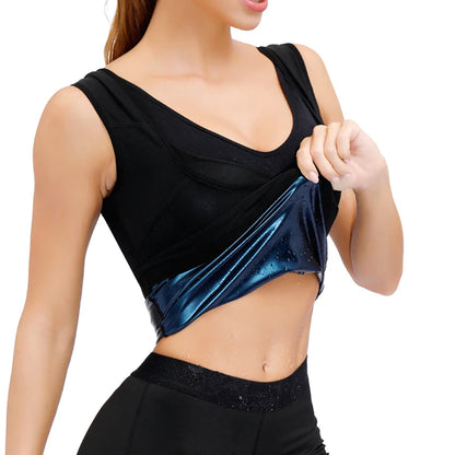 Men’s Polymer Sweat Sauna Shaper Vest
