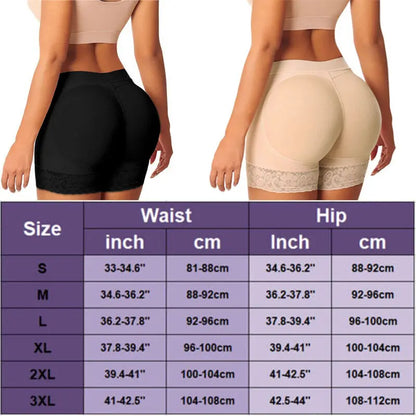 Padded Butt Removable Hip Enhancer Shapewear