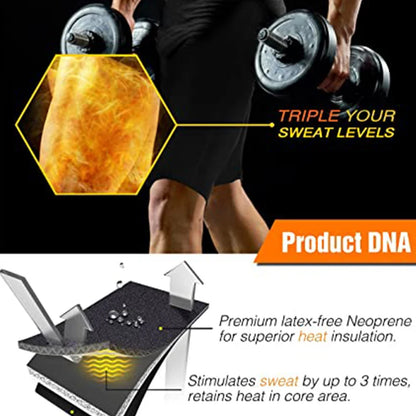 Men’s Sweat Sauna Thermo Slimming Thigh Shaper