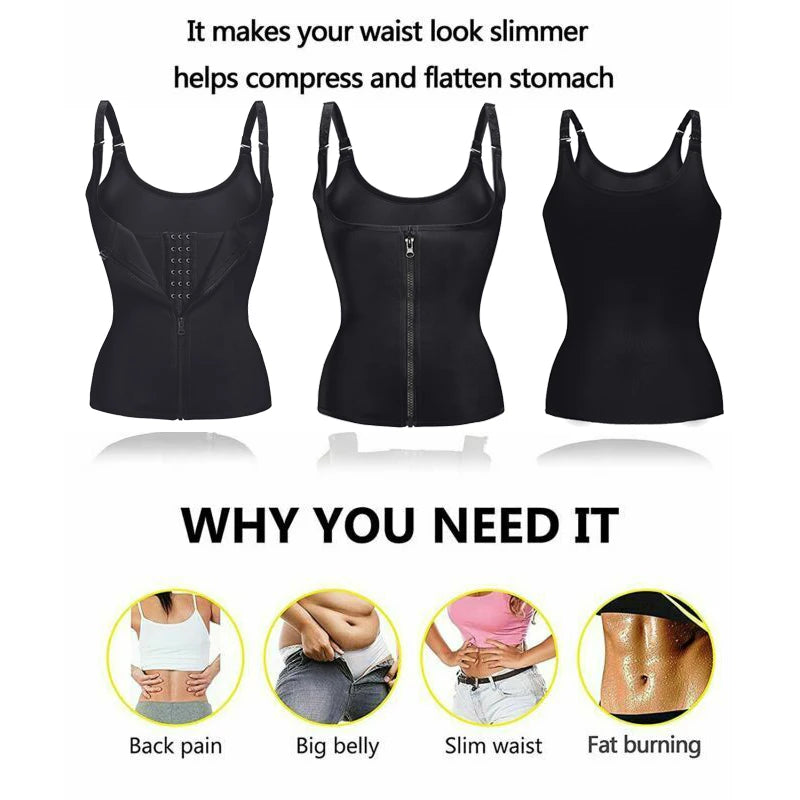 Compression Body Shaper Vest