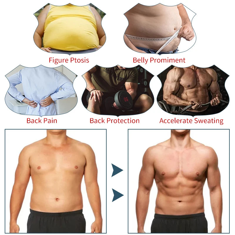 Men’s High Waist Tummy Control Shorts Body Shaper