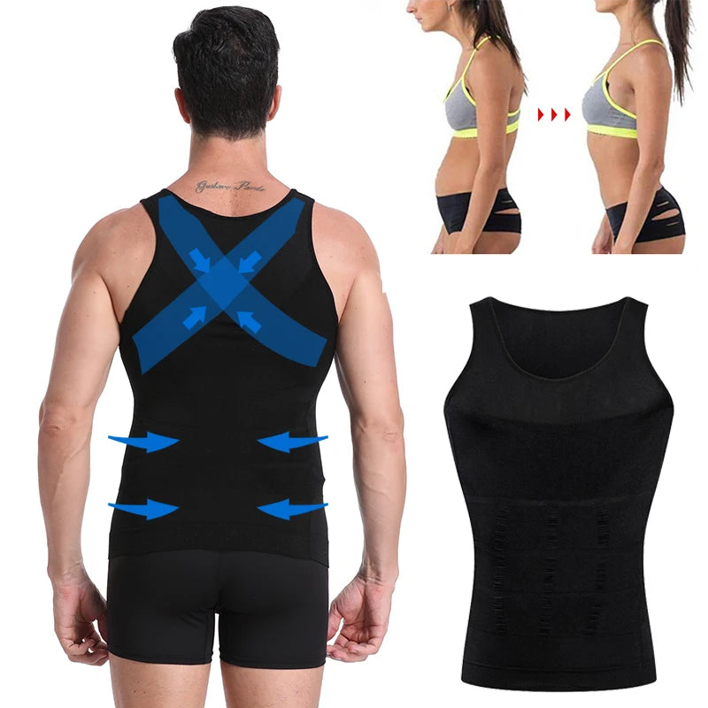 Men Slimming Body Shaper Vest
