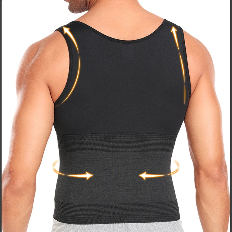 Men Slimming Body Shaper Vest