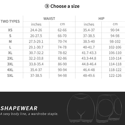 Plus Size Butt Lifter Open-Back Boyshort Shapewear