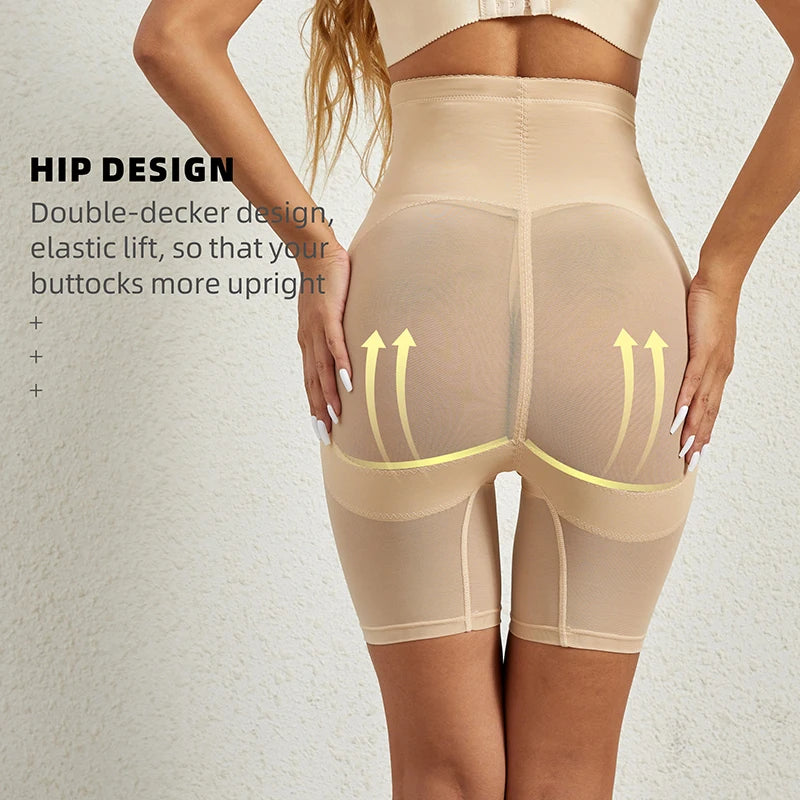 High Waist Tummy Control Butt-Lift Shaper Shorts