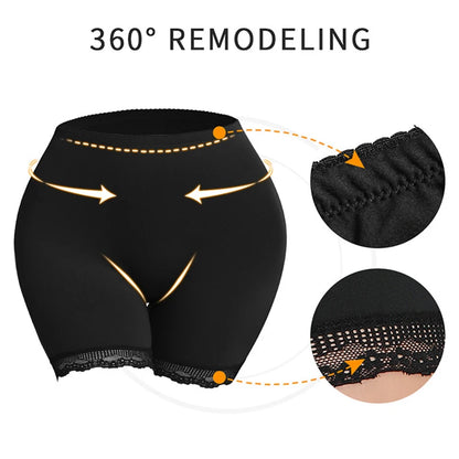 Plus Size Butt Lifter Open-Back Boyshort Shapewear
