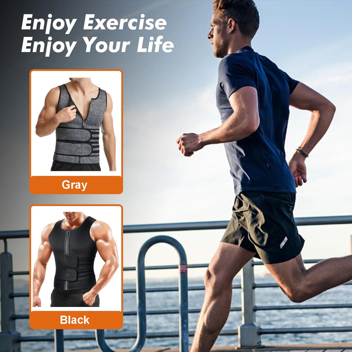 Men’s Sauna Vest Waist Trainer