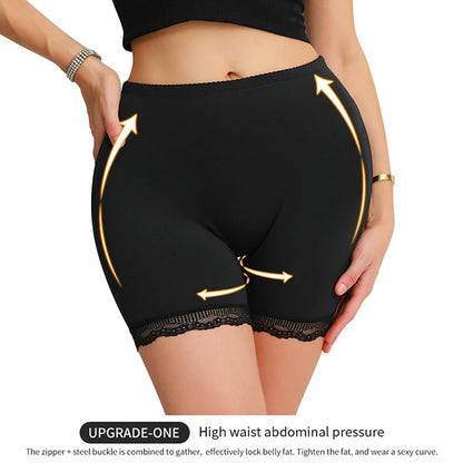 Plus Size Butt Lifter Open-Back Boyshort Shapewear