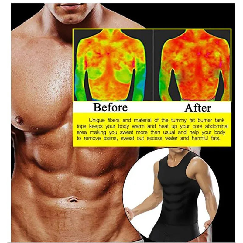 Men’s Sweat Vest Sauna Suit