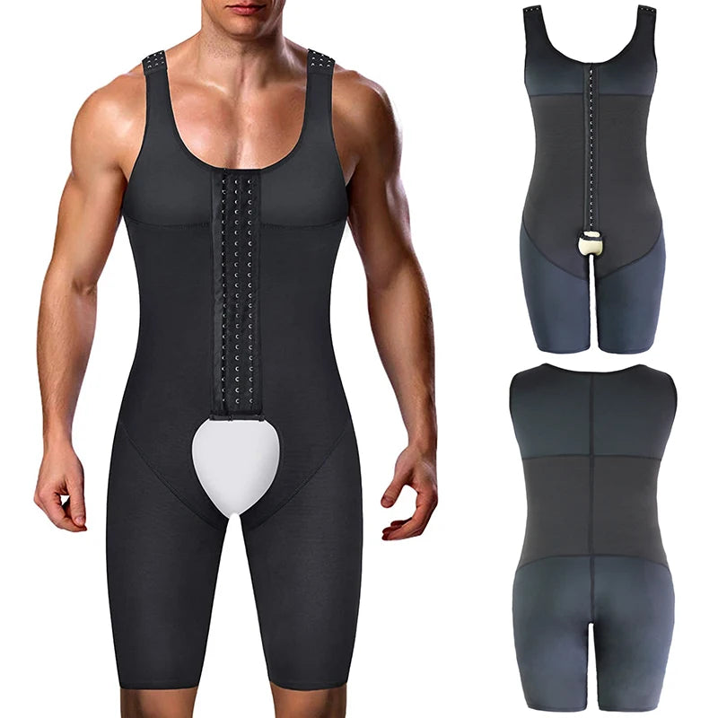 Men’s Slimming Bodysuit Full Body Shaper