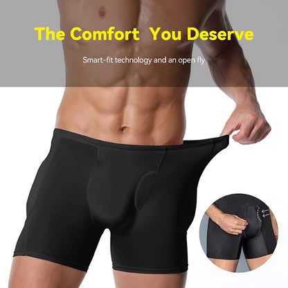 Mens Padded Boxer Butt Lifter