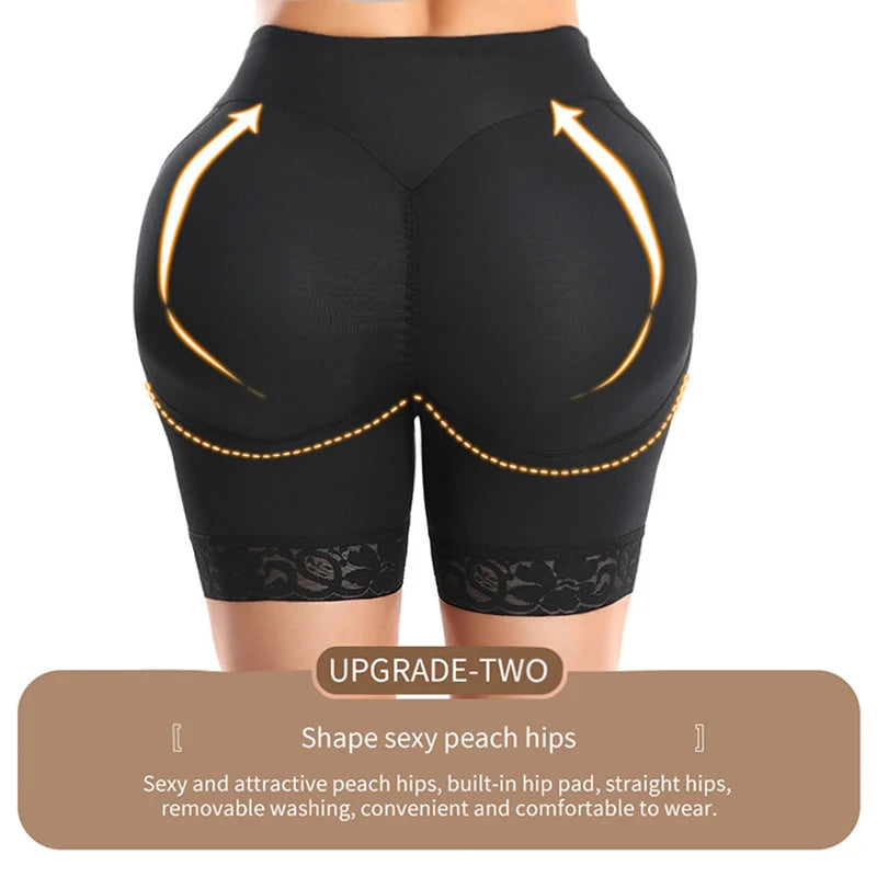 Padded Lace Butt Lifter Shapewear