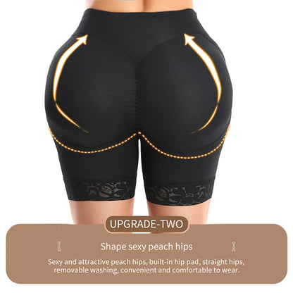 Padded Lace Butt Lifter Shapewear